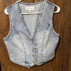 Dear John Women's Light Blue Denim Vest